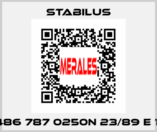 486 787 0250N 23/89 E 11 Stabilus