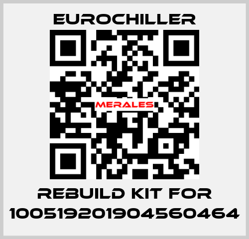 rebuild kit for 100519201904560464 EUROCHILLER