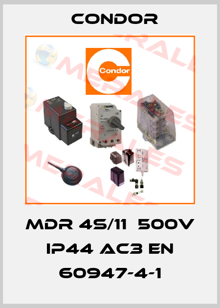 MDR 4S/11  500V IP44 AC3 EN 60947-4-1 Condor