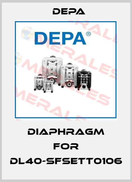 diaphragm for DL40-SFSETT0106 Depa