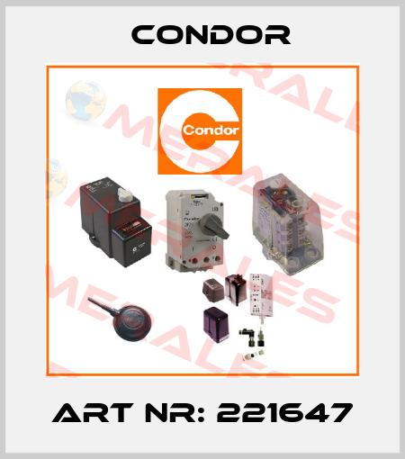 Art Nr: 221647 Condor