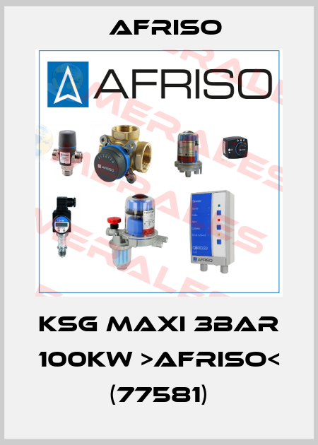 KSG Maxi 3bar 100kW >AFRISO< (77581) Afriso