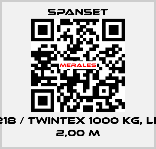 2003218 / Twintex 1000 kg, length 2,00 m SpanSet
