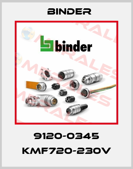9120-0345 KMF720-230V Binder