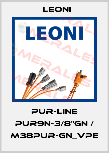 PUR-line PUR9N-3/8"GN / M38PUR-GN_VPE Leoni