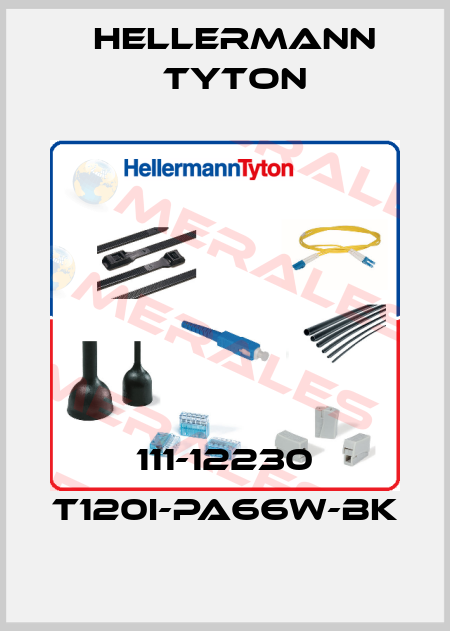 111-12230 T120I-PA66W-BK Hellermann Tyton
