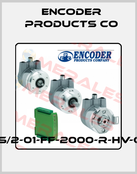 755HS/2-01-FF-2000-R-HV-G2-ST Encoder Products Co