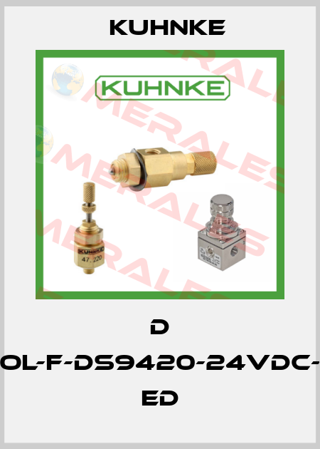 D 34-BOL-F-DS9420-24VDC-100% ED Kuhnke