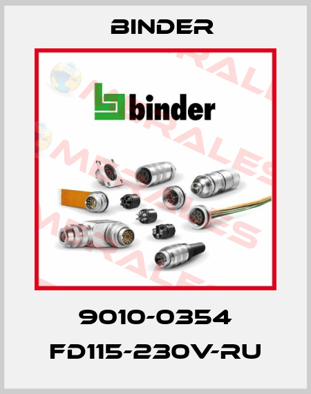 9010-0354 FD115-230V-RU Binder