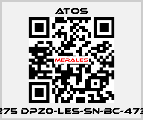 16W0275 DPZ0-LES-SN-BC-473-D9/E Atos