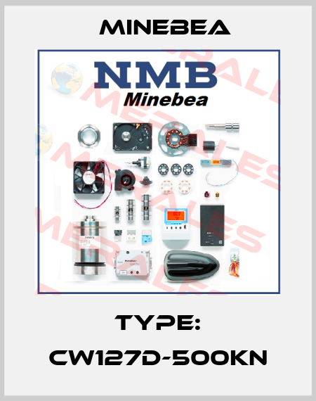 Type: CW127D-500KN Minebea