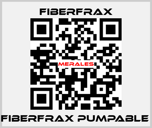 CA FIBERFRAX PUMPABLE 140 Fiberfrax