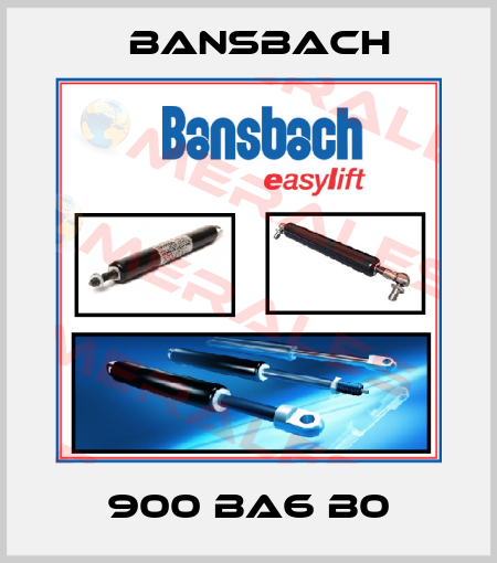 900 BA6 B0 Bansbach