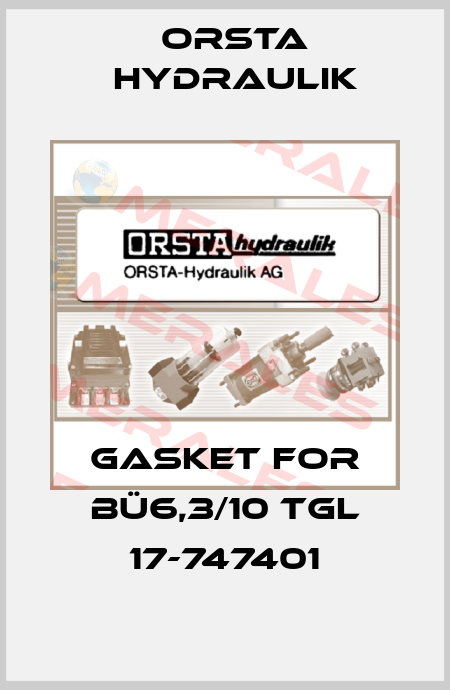 gasket for BÜ6,3/10 TGL 17-747401 Orsta Hydraulik