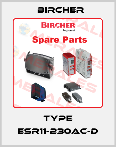 Type ESR11-230AC-D Bircher