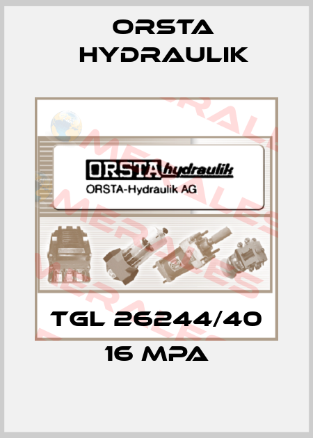 tgl 26244/40 16 MPA Orsta Hydraulik