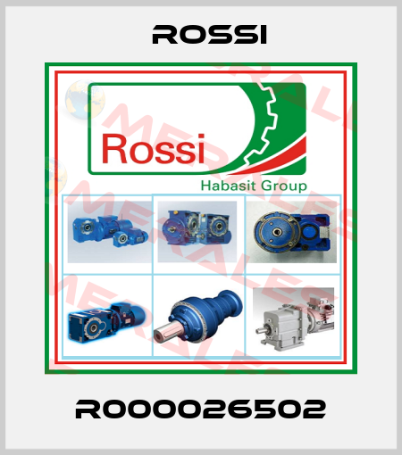 R000026502 Rossi