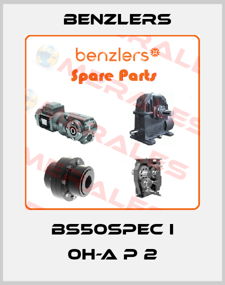 BS50SPEC I 0H-A P 2 Benzlers