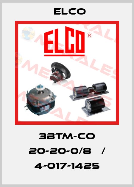 3BTM-CO 20-20-0/8   / 4-017-1425 Elco