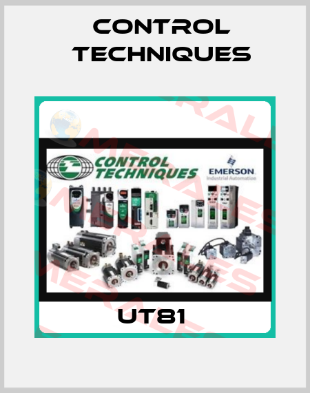 UT81  Control Techniques