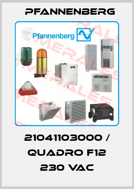 21041103000 / Quadro F12 230 VAC Pfannenberg