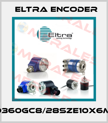 EA63D360GC8/28SZE10X6M12.162 Eltra Encoder