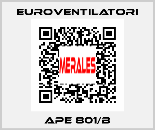 APE 801/B Euroventilatori