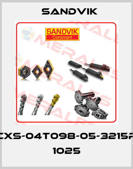 CXS-04T098-05-3215R 1025 Sandvik