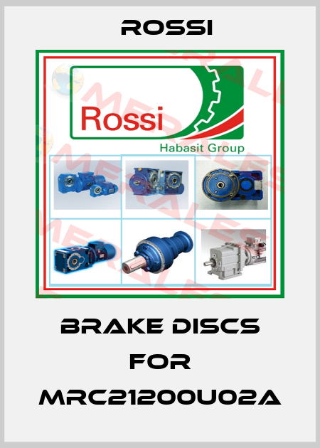 brake discs for MRC21200U02A Rossi