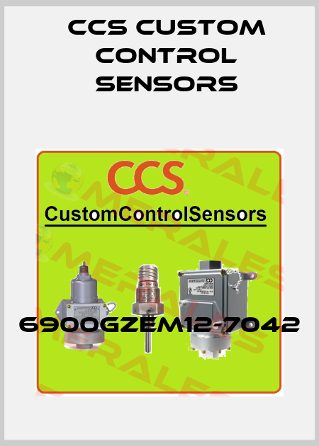 6900GZEM12-7042 CCS Custom Control Sensors