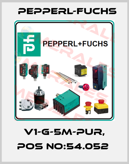 V1-G-5M-PUR, POS NO:54.052  Pepperl-Fuchs