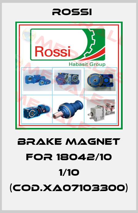 brake magnet for 18042/10 1/10 (Cod.XA07103300) Rossi