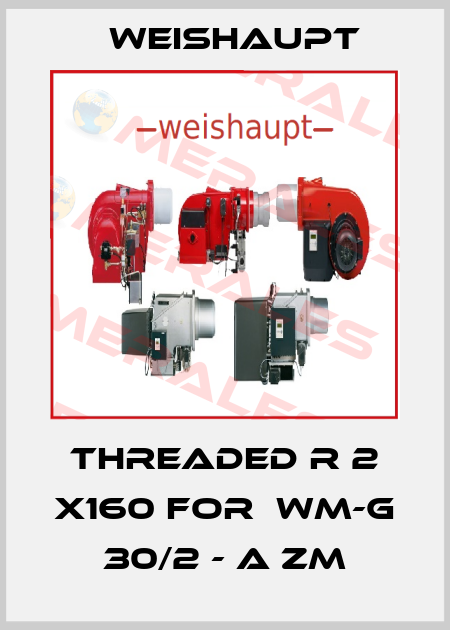 Threaded R 2 X160 for  WM-G 30/2 - A ZM Weishaupt