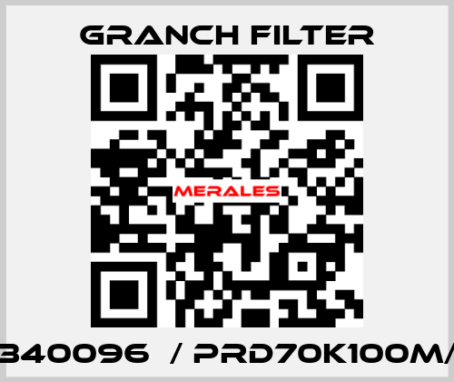 N340096  / PRD70K100M/S GRANCH FILTER