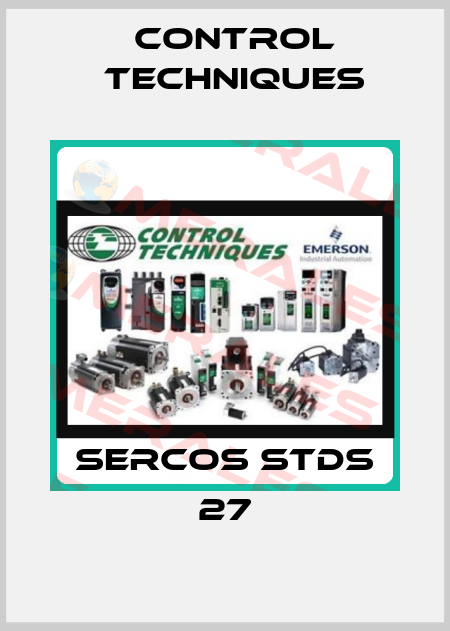 SERCOS STDS 27 Control Techniques