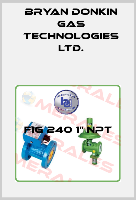 fig 240 1" NPT Bryan Donkin Gas Technologies Ltd.
