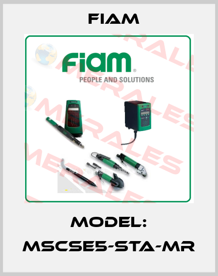 model: MSCSE5-STA-MR Fiam