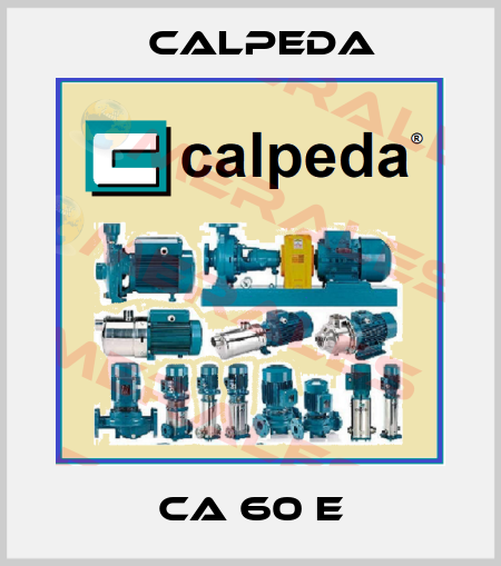 CA 60 E Calpeda