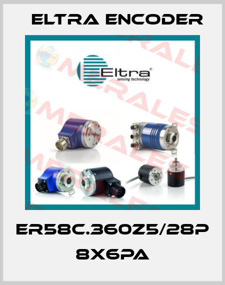 ER58C.360Z5/28P 8X6PA Eltra Encoder