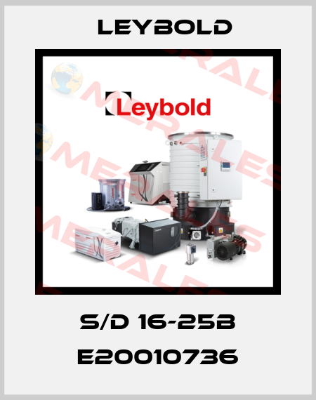S/D 16-25B E20010736 Leybold