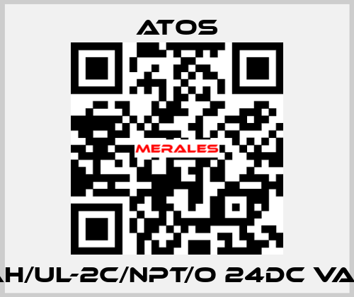 DLAH/UL-2C/NPT/O 24DC Valve Atos