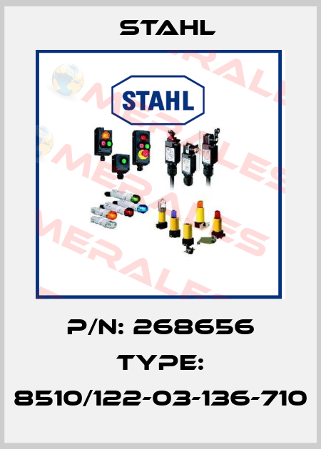 P/N: 268656 Type: 8510/122-03-136-710 Stahl