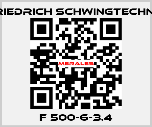 F 500-6-3.4 Friedrich Schwingtechnik