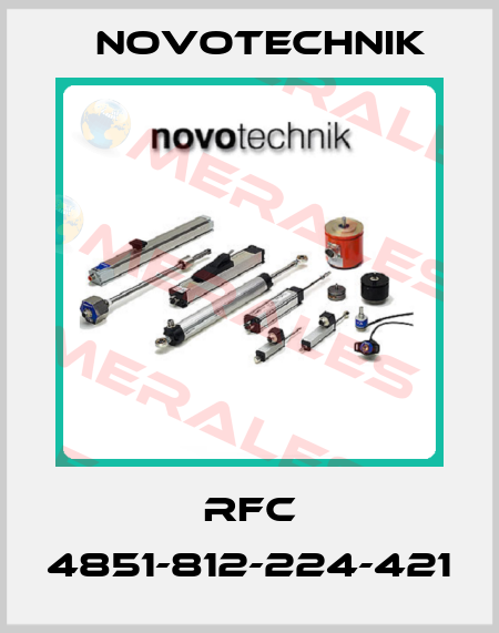 RFC 4851-812-224-421 Novotechnik