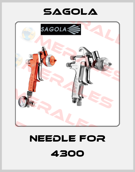 Needle for 4300 Sagola