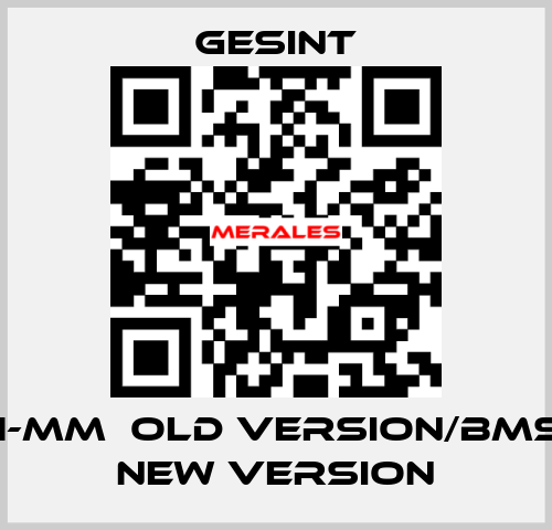 BMS1-MM  old version/BMS-MM new version Gesint