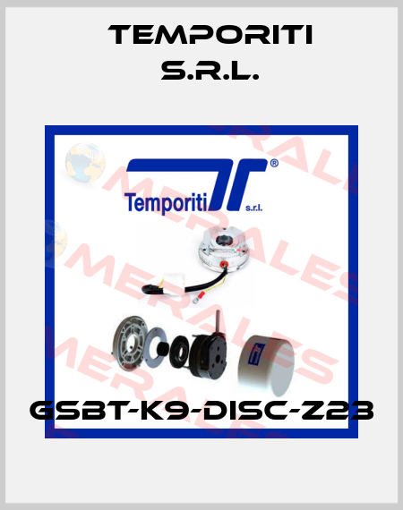GSBT-K9-DISC-Z23 Temporiti s.r.l.