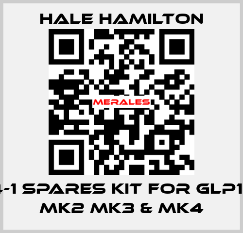 K224-1 Spares Kit for GLP15MK1 MK2 MK3 & MK4 HALE HAMILTON