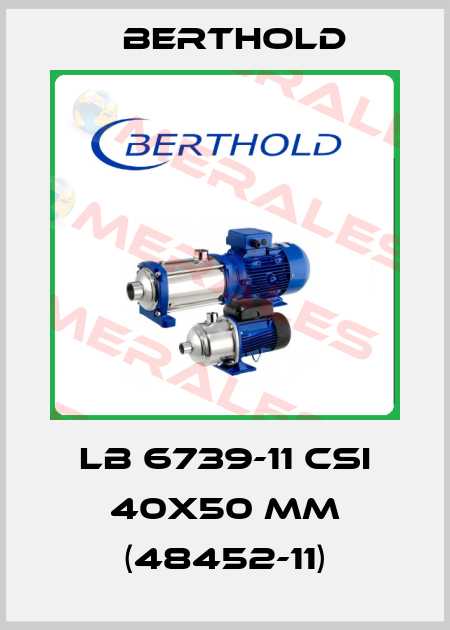 LB 6739-11 CsI 40x50 mm (48452-11) Berthold