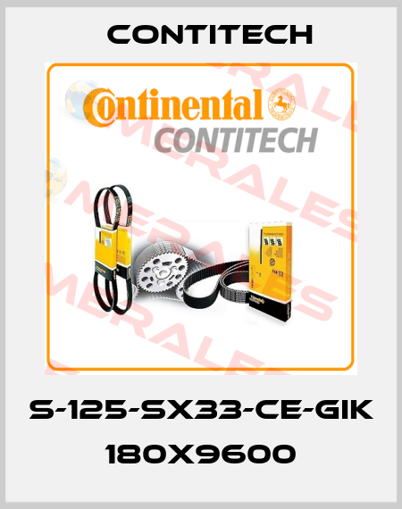 S-125-SX33-CE-GIK 180X9600 Contitech